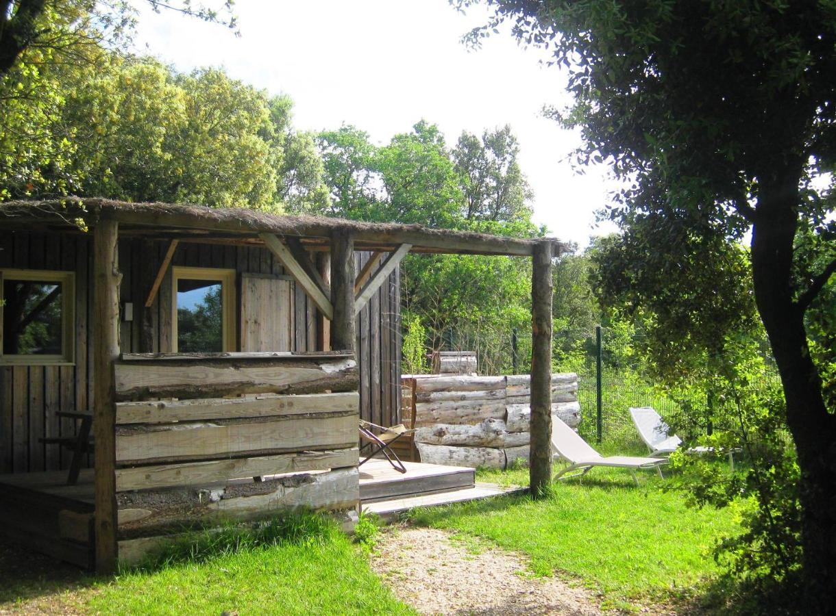 Lodges En Provence - Ecogites & Restaurant Insolites Richerenches Exterior foto